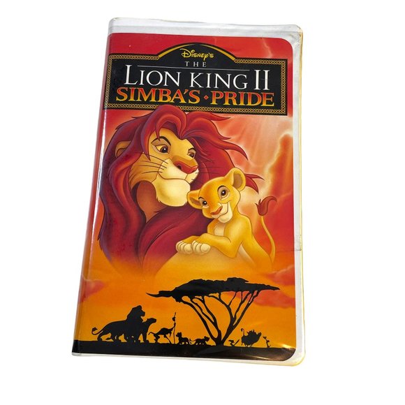Vintage Disney THE LION KING II Simbas Pride Childrens Movie VHS Family Movie - Picture 1 of 8